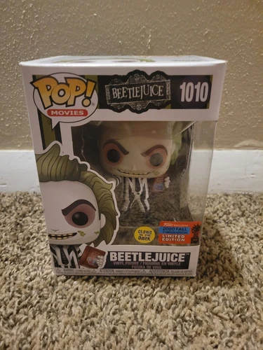 Funko Pop! Beetlejuice #1010 Glow in the Dark 2020 Fall Convention Exclusive