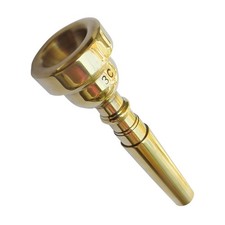 3C 5C 7C Optional Professional Brass Trumpet Mouthpiece For Bach Gold Coated