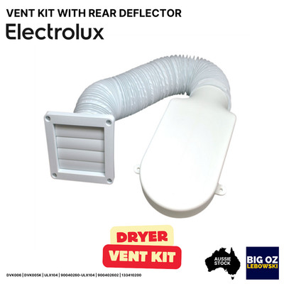 Electrolux Dryer Ventilation Kit with Rear Deflector ULX104
