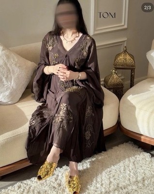 zw collection beaded embroidered dress Zara Limited Edition With Beads Size S 5107/292 petites