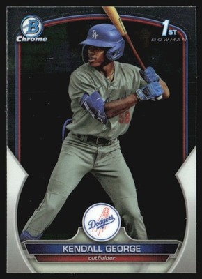2023 Bowman Draft Chrome Kendall George #BDC-190 TS8-1