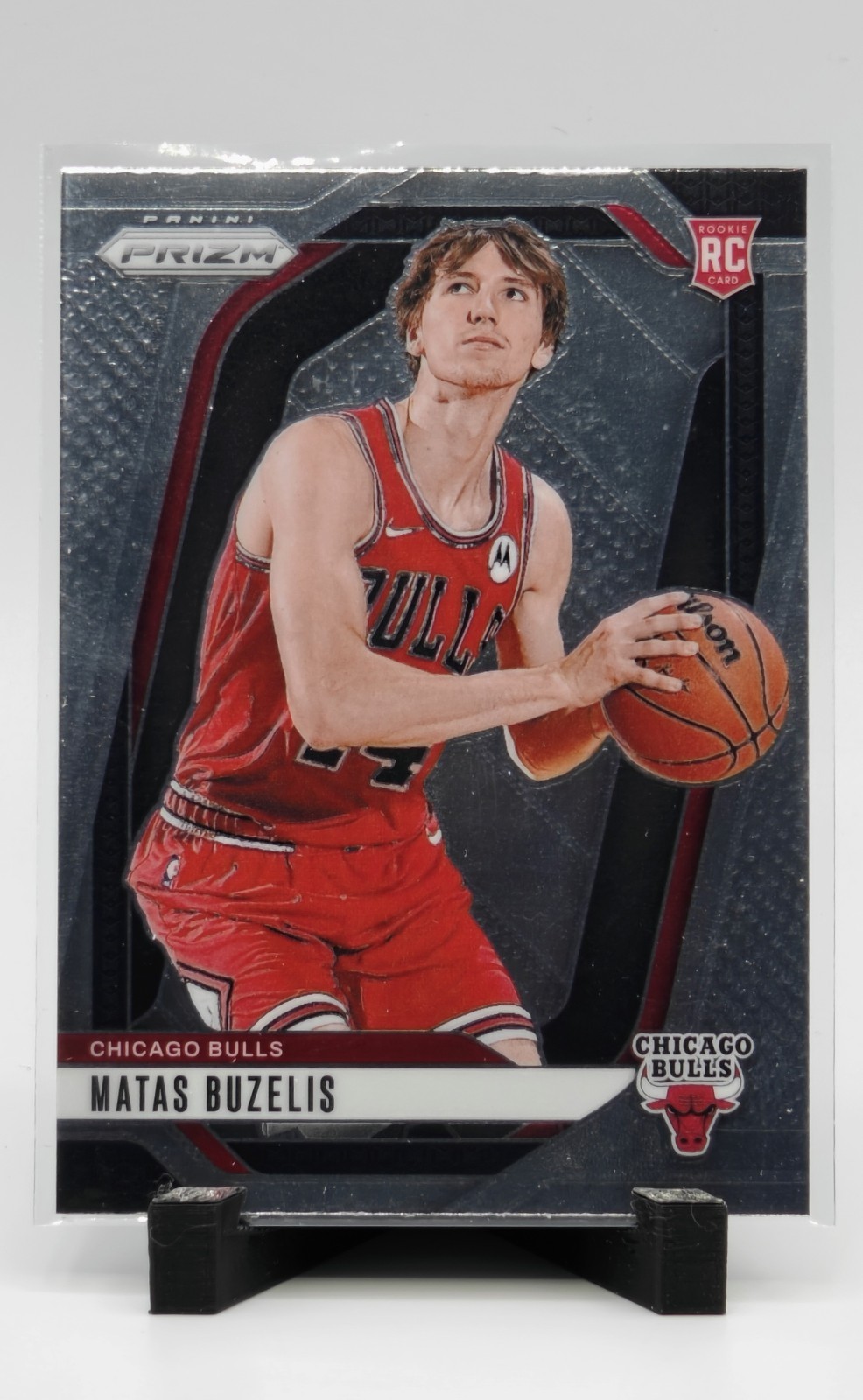 2024-25 Panini Prizm Matas Buzelis #252 Base RC Chicago Bulls