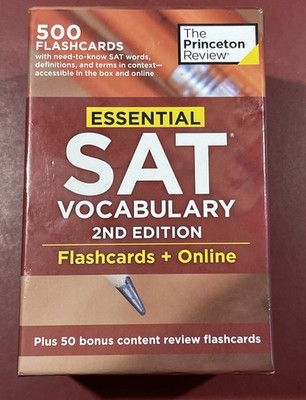 The Princeton Review:Essential SAT Vocabulary 500 Must-Know Words