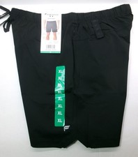 Fabletics Active Shorts 7" Black XLARGE Reflective Logo zip Pockets Quick Dry