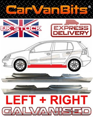 FOR VW GOLF 5 V MK5 03-09 5 DOOR HATCHBACK / ESTATE FULL SILL REPAIR PANEL PAIR
