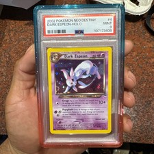 Pokemon Dark Espeon Holo Neo Destiny 4/105 PSA 9 