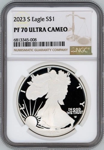 2023-S American Silver Eagle NGC PF70