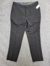 Mens Chaps 34 X 30 Black Dress Performance Pants New Tags