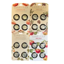 Sand + Fog California Coast Set of 4 Car Air Freshener Vent Clips *YOU CHOOSE*