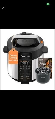 COSORI 6QT Electric Pressure Cooker Stainless Steel (CMC-CO601-SUS) NEW SEALED