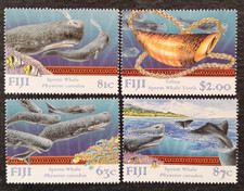 Fiji Fidschi 1998 Sperm Whale 4v Mi 851/54 ** (1913)