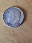 1958-D Roosevelt Dime 90% Silver, Circulated Free Shipping.