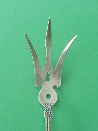 Gorham Sterling Silver 'Cambridge' Lettuce Fork Initial 'C' 28+ grams Excellent