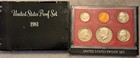 1981 S Type 2 United States Proof Set - All 6 Coins - Clear S Mint Marks OGP — photo 1