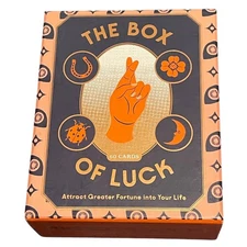 The Box of Luck 60 Cards Attract Greater Fortune Into Your Life Oracle Deck