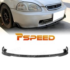 Carbon Painted Front Bumper Spoiler Lip Kit For Honda Civic Jdm Cs-style 1996-98 Carbon Painted Front Bumper Spoiler Lip Kit For Honda Civic Jdm Cs-style 1996-98