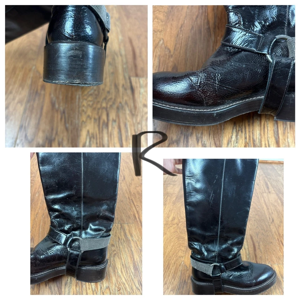 Botas de equitación Brunello Cucinelli para mujer 7 princesa ecuestre Diana Inspo Foto 4 de 4