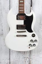 Epiphone 2019 SG G-400 PRO Chitarra elettrica finitura bianco alpino con custodia gig