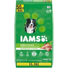 Iams ProActive Health, Chicken, Adult Minichunks Dry Dog Food, 40 lbs.