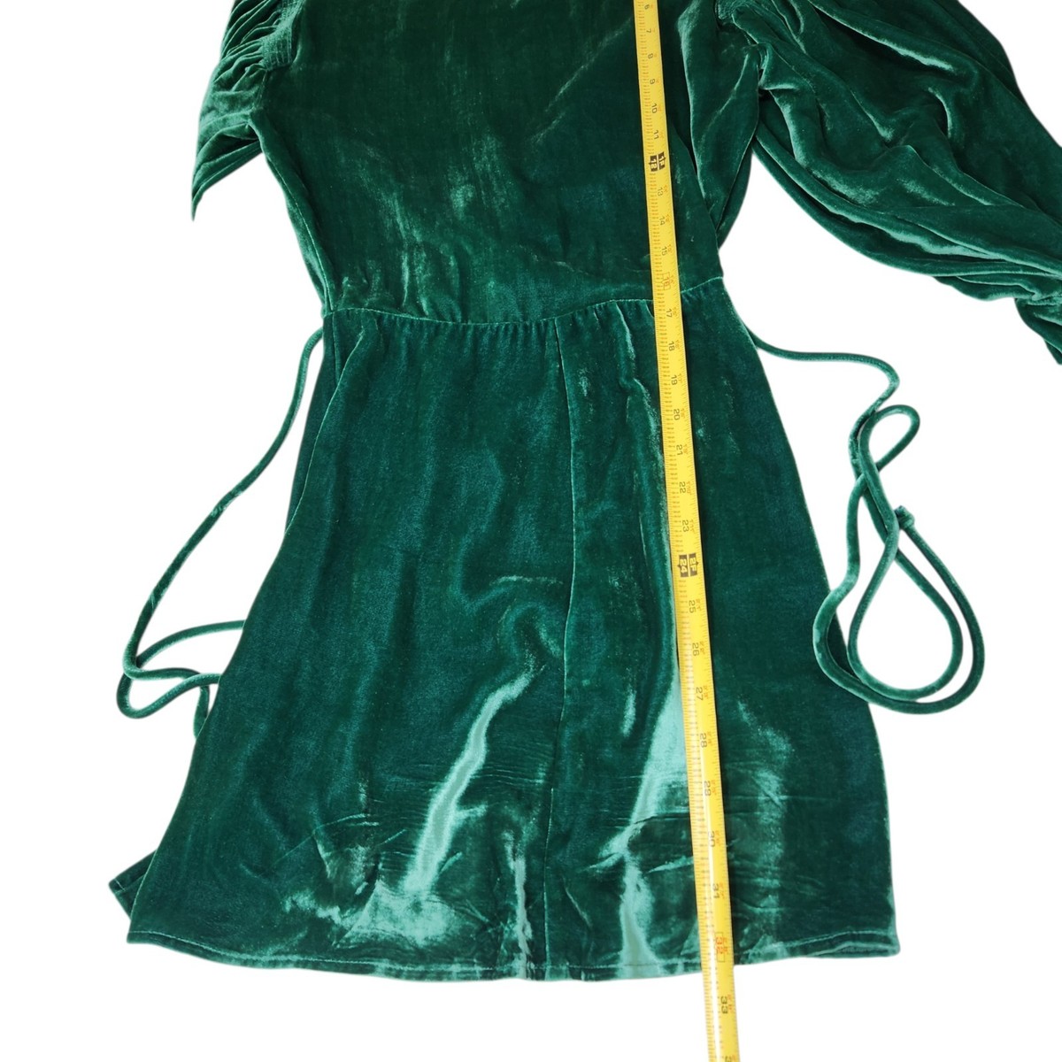 green velvet reformation dress Reformation Dress Women 2 Forest Green Leonie Velvet Midi Front Slit Cottagecore