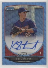 2013 Bowman Draft Blue Wave Refractor 46/50 Kohl Stewart #BCA-KS Auto 0c6