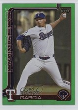 2025 Topps Update Green Rainbow Foil 19/99 Robert Garcia #US329 1f17