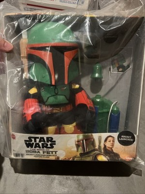 Star Wars Rocket Launching Boba Fett Feature Plush