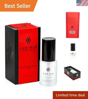 For Him Pheromone Infused Cologne - Bold, Alcohol-Free 1 Fl. oz - Luxury Appeal