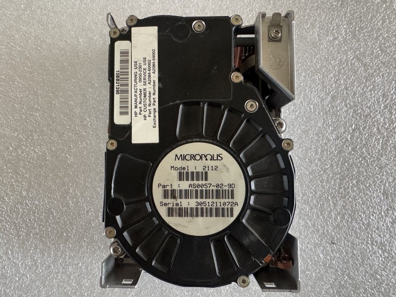 Vintage Micropolis 2112 50 pin 3.5" hard drive for parts