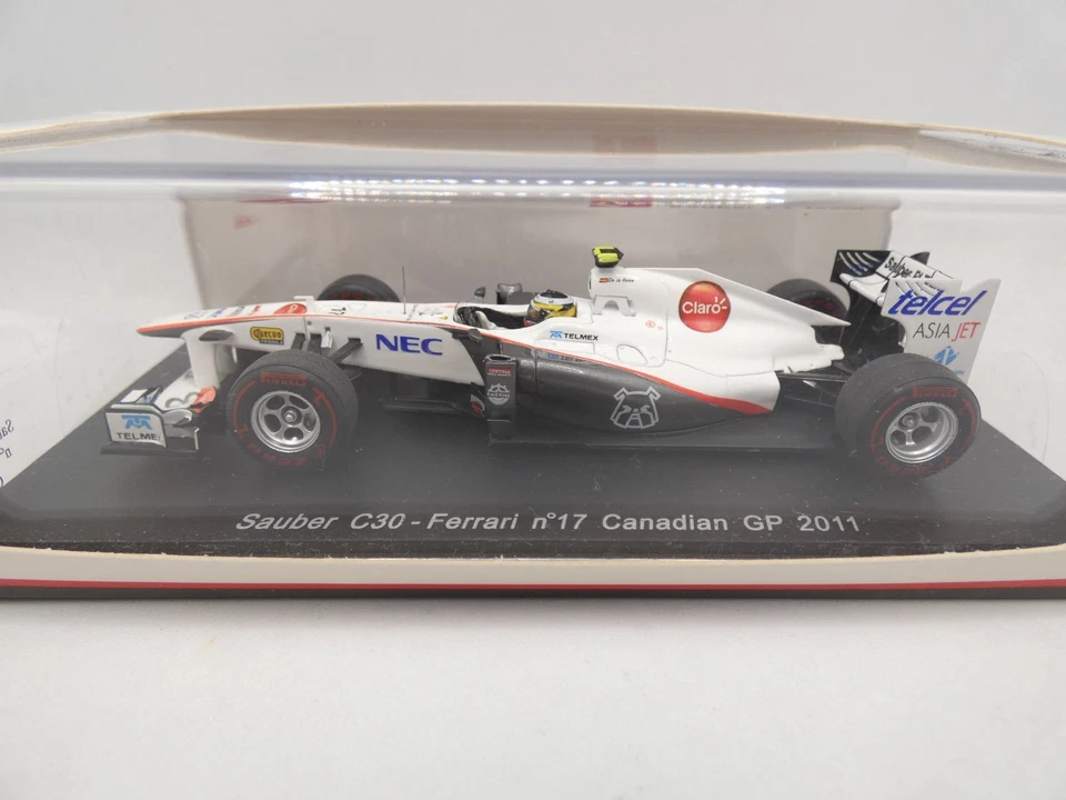 Sauber C30 Ferrari Pedro Della Rosa #17 Canadian Gp 2011 S3026 Spark 1/43 F1 - Immagine 2 di 2