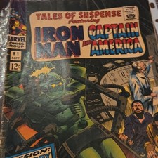 Tales of Suspense #81 Marvel Comics 1966 Silver Age Iron Man Captain America