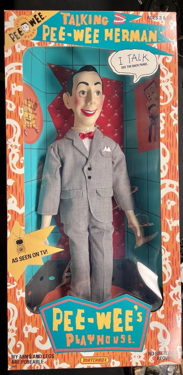 Vintage 1987 Talking Pee-Wee Herman doll 18