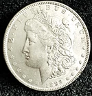 1892 P Morgan Dollar Unc In Grade  White Coin Check Variety