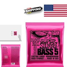 Coated 5 String Bass Guitar Strings 40 125 Gauge for Long Lasting Freshness