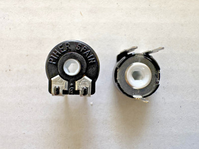 10 Pcs PT10MV10-252A2020 PIHER Potentiometer 1Turn Horizontal THT 10MM 2.5K ±20%