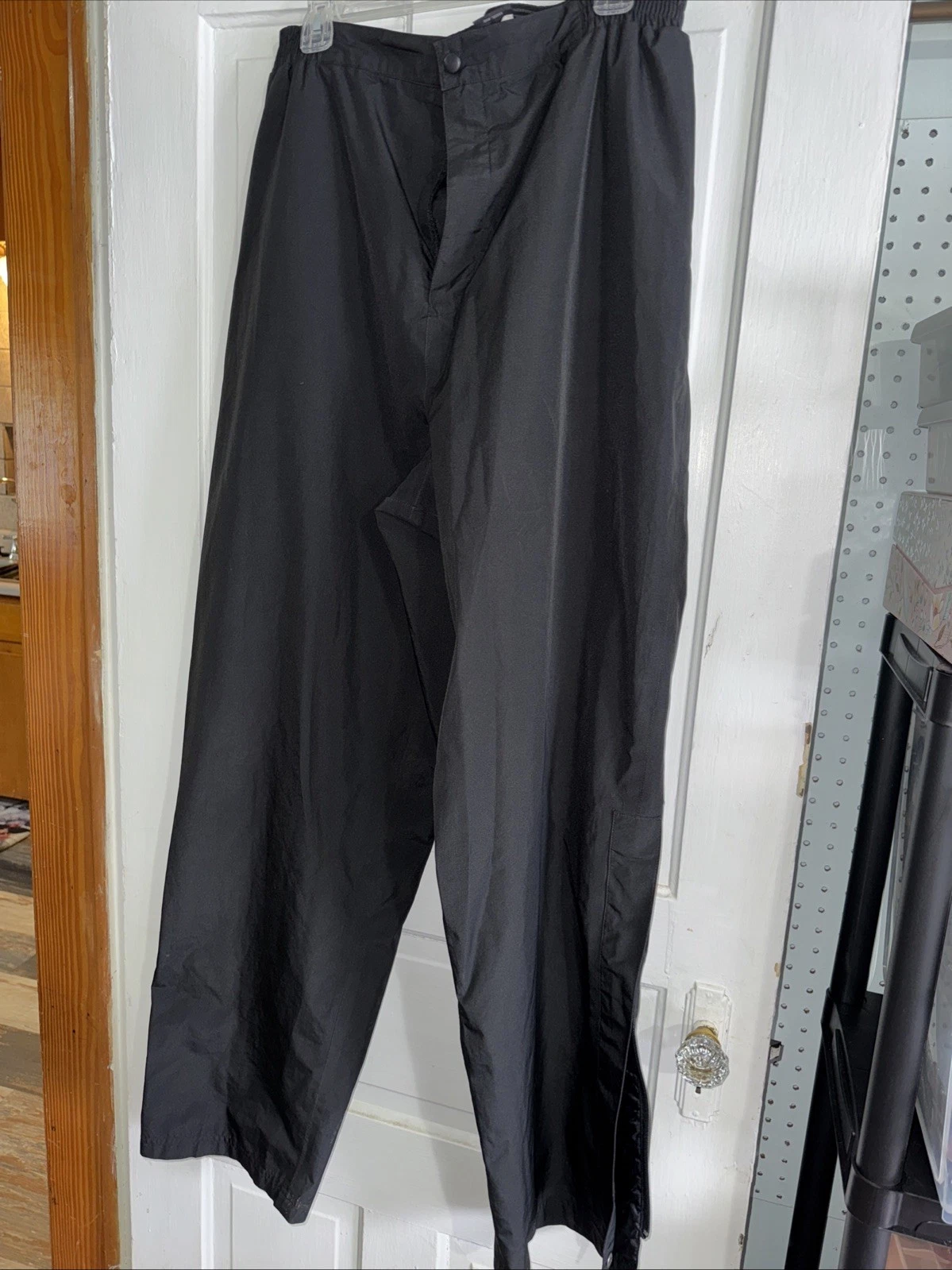 Forrester’s Outerwear Gore-Tex Lined Pants Golf Waterproof Mens XL Black USA