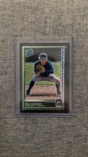 2025 Donruss Optic Black Circles Prizm Rated Prospect #71, Will Wagner
