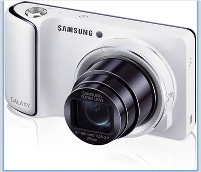 Rare Collector's Samsung Galaxy Camera 16 MP WiFi - White EK-GC110 OPEN BOX