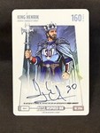 Bo Jackson Battle Arena King Henrik Henry Lundqvist Inspired Ink Steel Auto🔥🔥