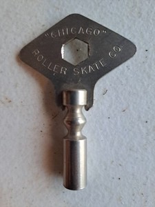(Vintage) Chicago Roller Skate Co. Barrel Key For Roller Skates