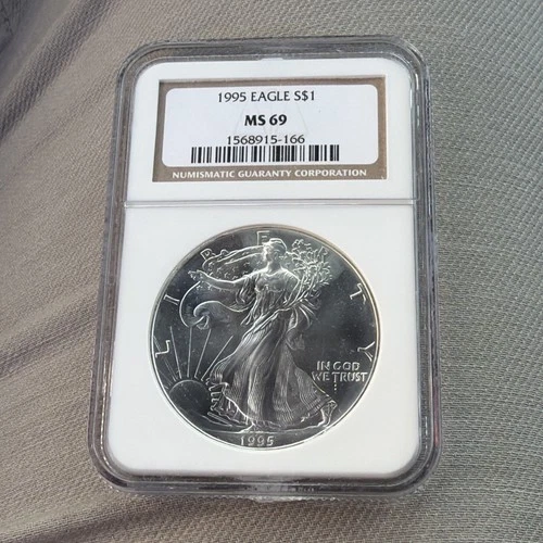 NGC 1995 MS69 American Silver Eagle 🇺🇸