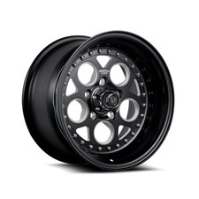 15x7 Centerline Rev 2.0 Satin Black Milled Wheels 5x4.5 -6mm Set Of 4
