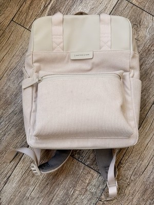 Kapten & Son Bergen Pro Cord Sandstone Rucksack