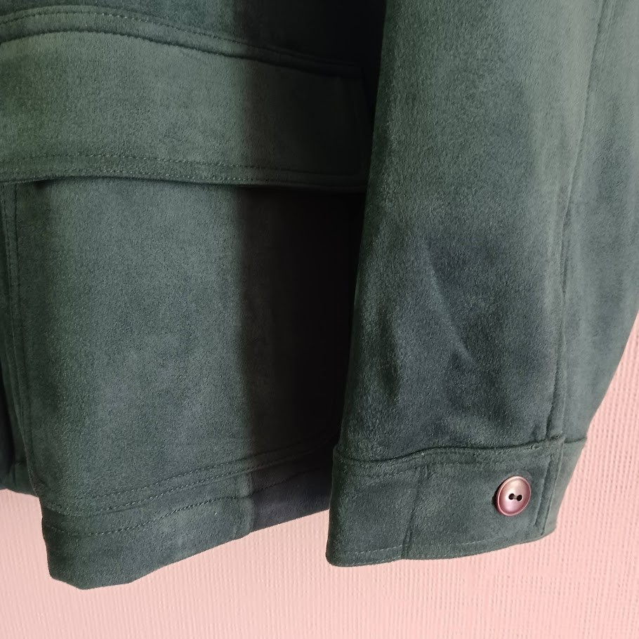 Women's Microsuede Zip-Front Jacket, Appleseed's,… - image 4