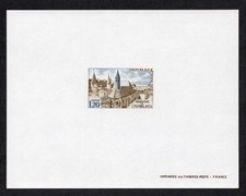 France 1972 Epreuve Proof Yt 1712/1713 Charlieu Cathédrale Narbonne cote 70€