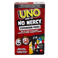 UNO Show ‘em No Mercy Card Game Expansion Pack for Kid, Adult & Family Nights