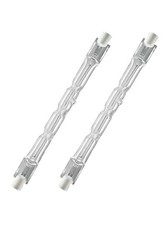 300W 118mm Linear Halogen Bulbs 2 Pack - Dimmable