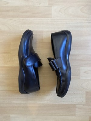 2000 s Prada Velcro Loafer In Size 43