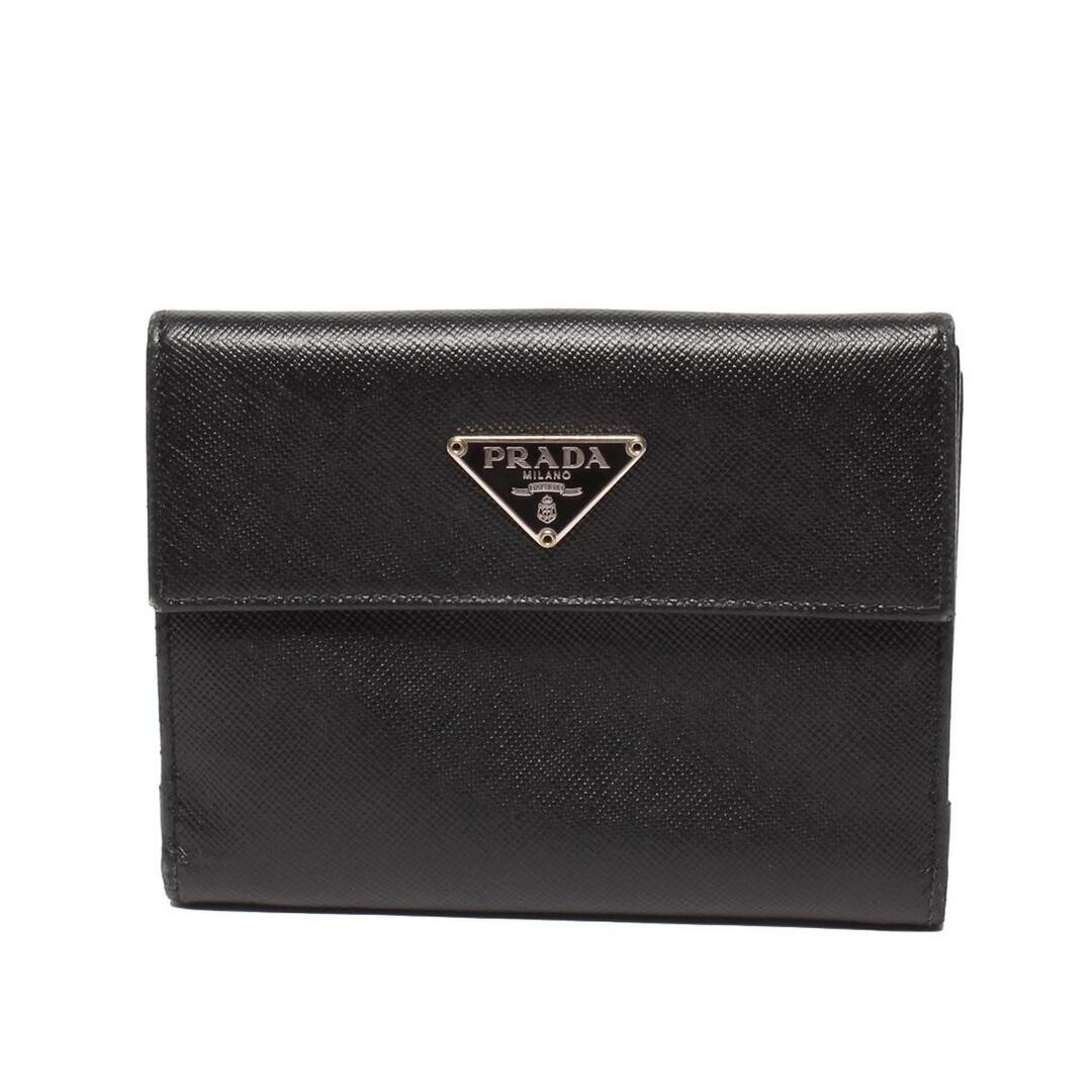 Prada Bifold Unisex Wallet with Storage Stains and Slight Damage e2