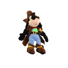 Disney Bean Bag Plush - FRONTIERLAND GOOFY Mickey Mouse  10 inch - Mint w/Tag